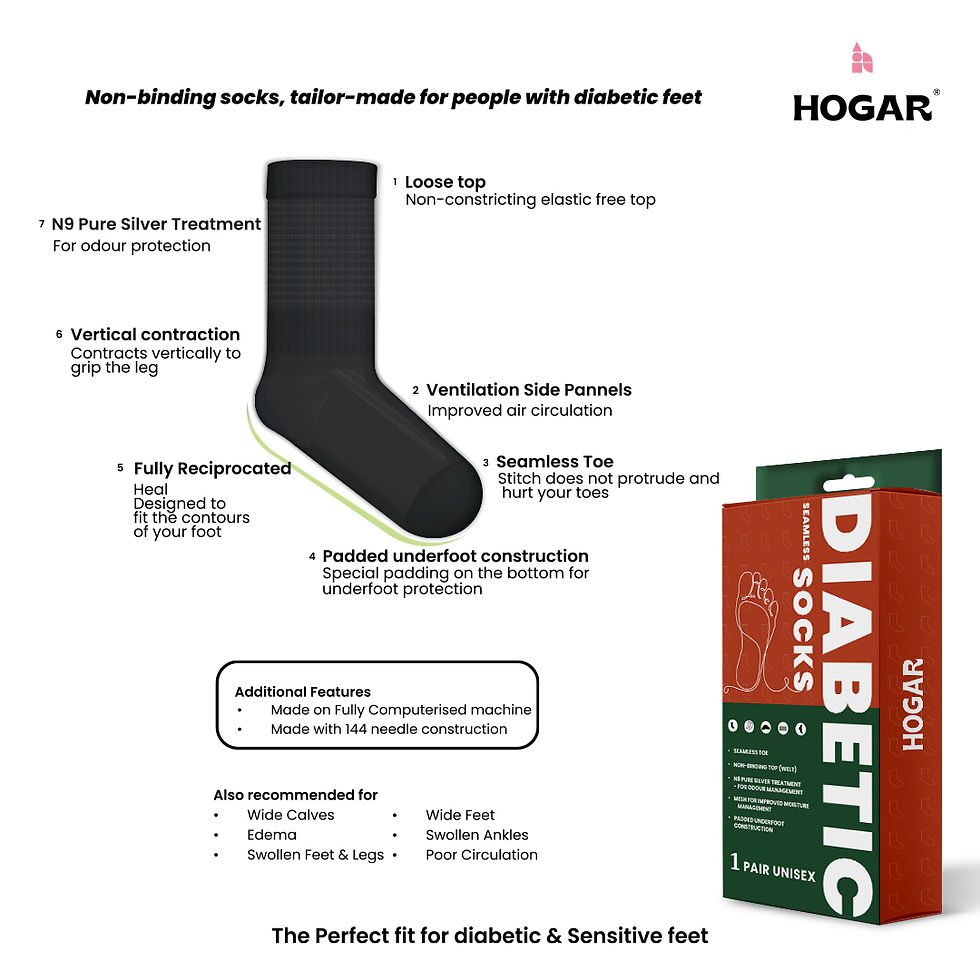 Thumbnail: Hogar Diabetic Socks