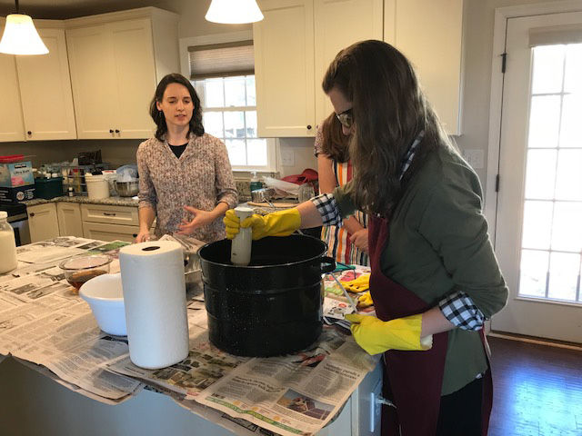 soap-making class