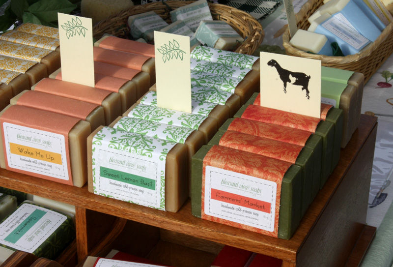 Pleasant View Soaps farmers market