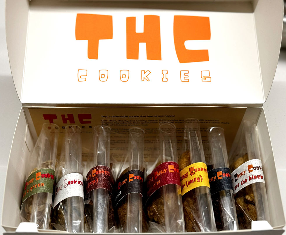 Thumbnail: THC cookies gift box packaging