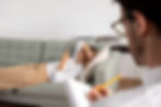 Split image of a woman with contrasting moods, pills beside her; group therapy session in background. Text: Substance Abuse: From Diagnosis to Recovery Programs.