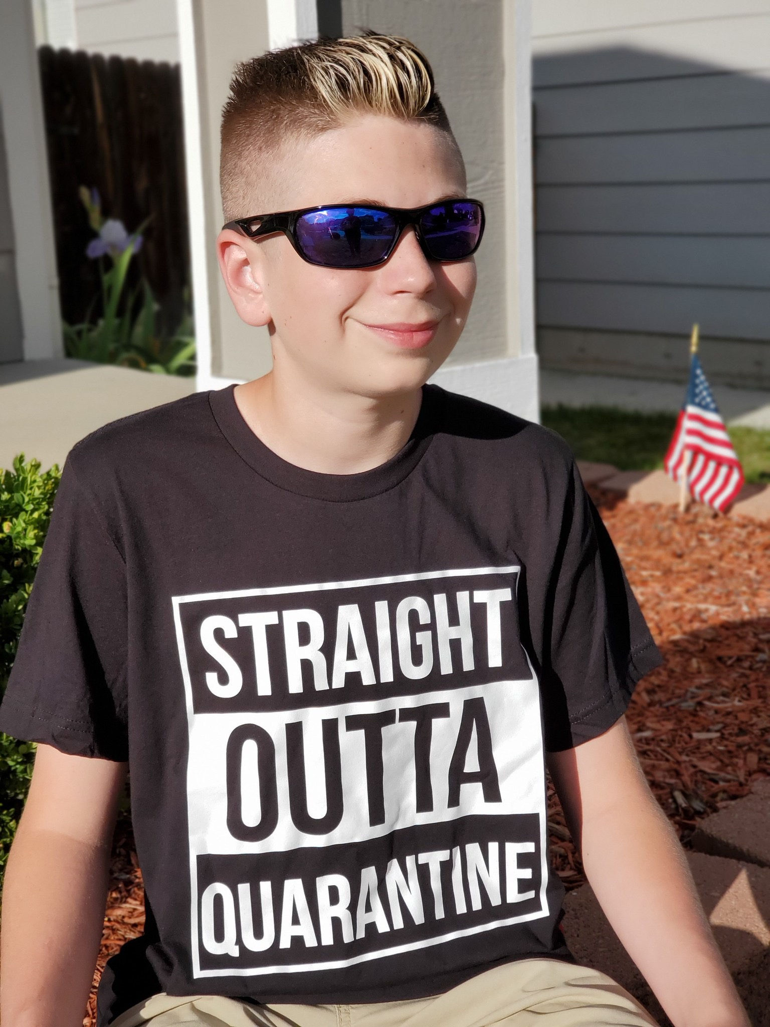 Straight Outta Quarantine Coronavirus Tshirt