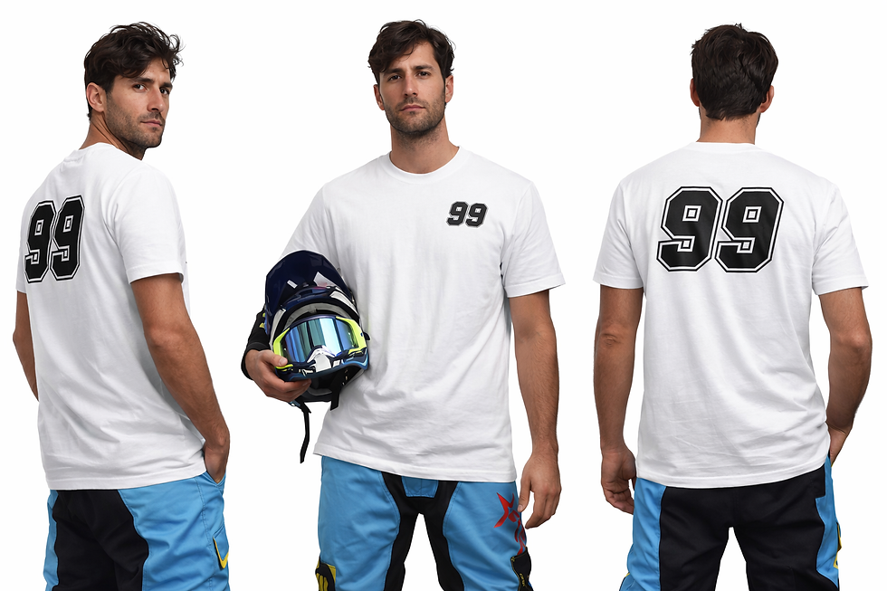 Thumbnail: '99 Crew' T-shirt Wit