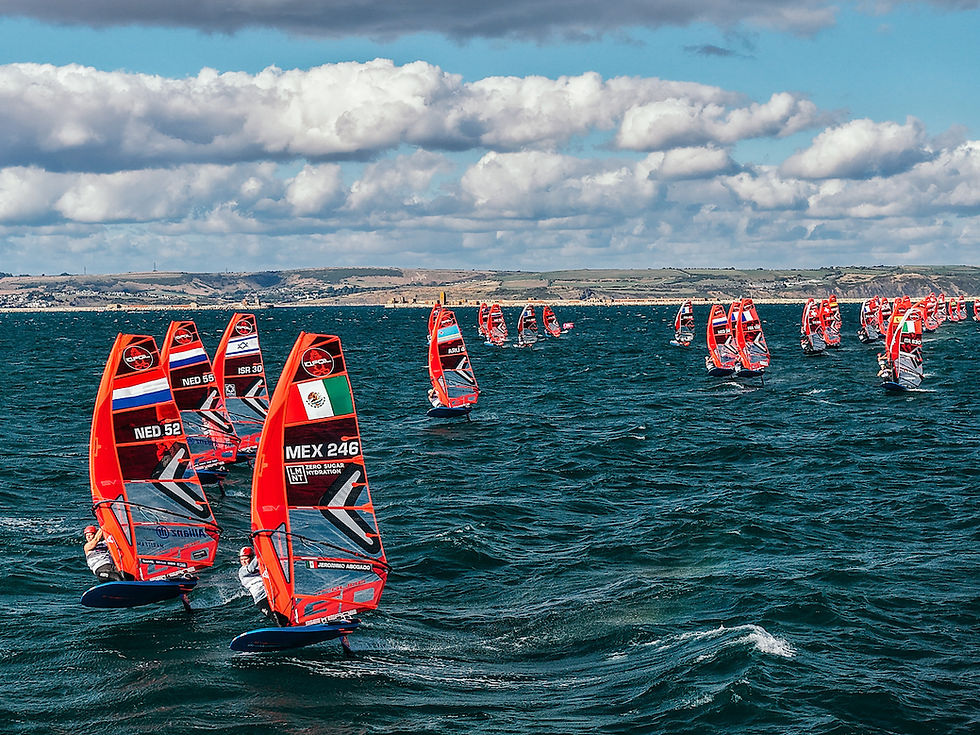 2026 MUSTO IQFOIL WORLD CHAMPIONSHIPS:LYONS TAKES THE LEAD AS STRONG WINDS TEST THE FLEET IN WEYMOUTH AND PORTLAND