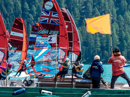 High-Speed Action Kicks Off Day One of the iQFOiL INTERNATIONAL Games at the 2025 Venora EngadinWinD