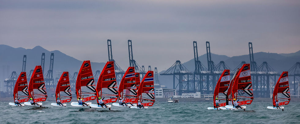 iQFOiL GAMES #5 SHENZHEN: RACING RESUMES AFTER TYPHOON INTERRUPTS ACTION AT DAMEISHA BAY