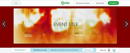 Bright Lights landing page