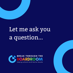 Let me ask you a question...