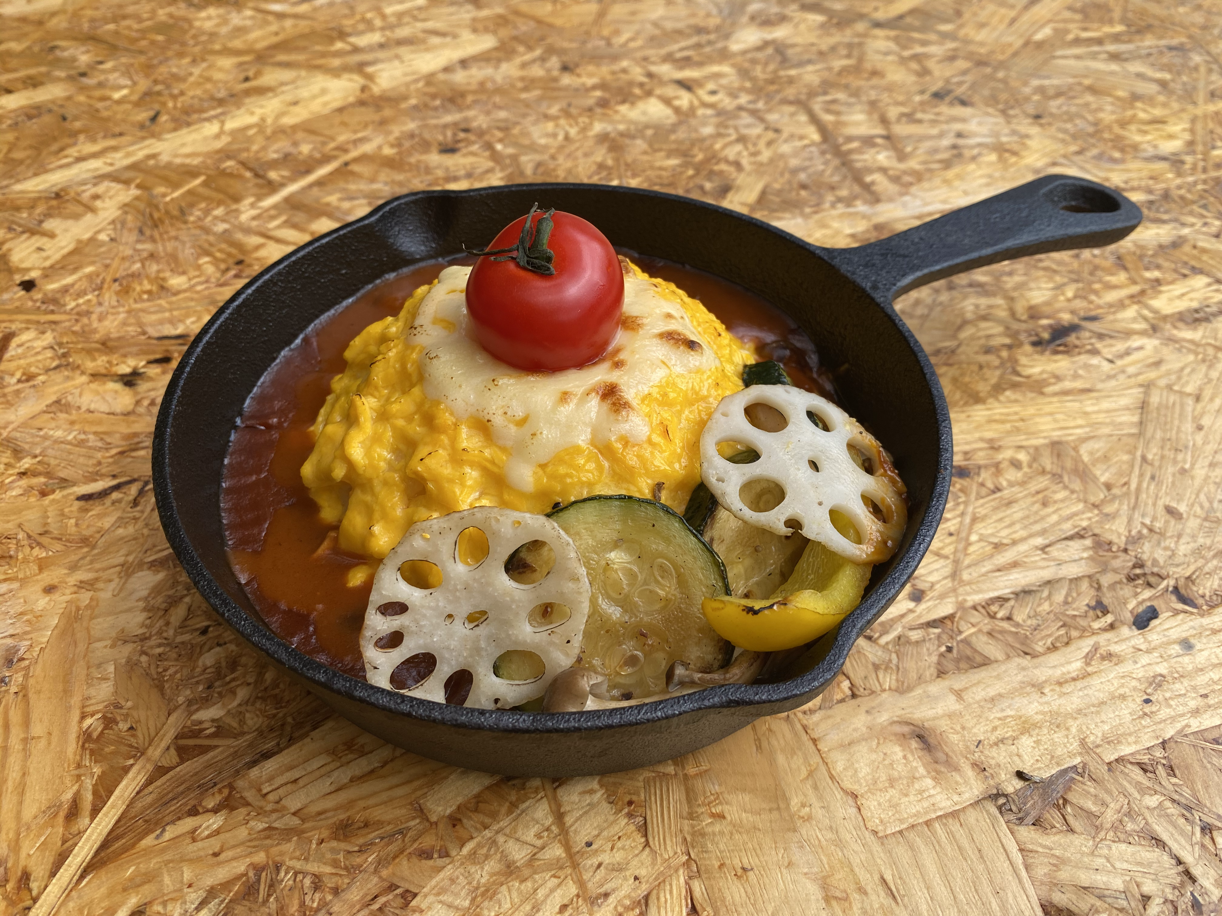 焼きオムハヤシ