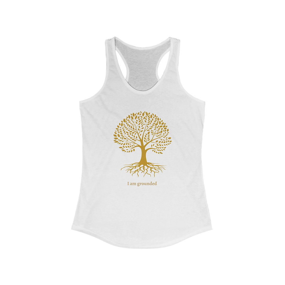 Thumbnail: I AM GROUNDED Mantra tank top