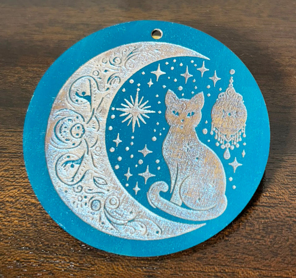 Thumbnail: Moon Ornament: Sweet Dreams 