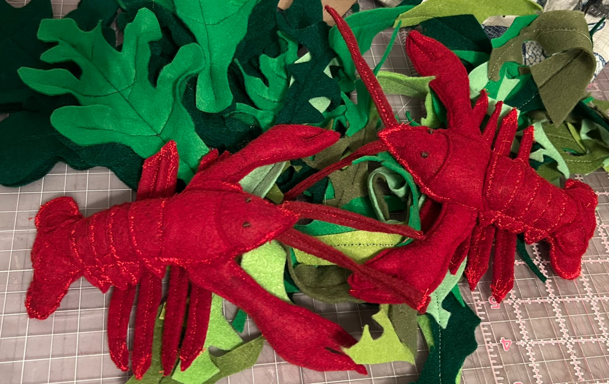 Lobster Squeaker Toy