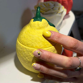 Bougie artisanale Citron - printemps été 2026