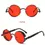Thumbnail: Classic Steampunk Sunglasses for Men and Women Retro Round Metal Frame Sunglasse