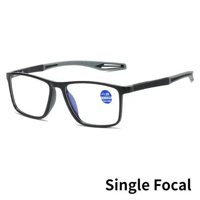 Thumbnail: TR90 Anti-blue Light Multifocal Reading Glasses Men Women Progressive Near Far E