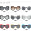 Thumbnail: Y2K Luxury Brand Designer Big Frame One Piece Sunglasses Women For Men Vintage F