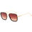 Thumbnail: Luxury Square Sunglasses Men Women Sunglasses Tony Stark Glasses Fashion Steampu