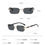 Thumbnail: Trendy Rimless Sunglasses for Men Women Fashion Frameless Rectangle Sun Glasses 