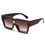 Thumbnail: Millionaire Sunglasses For Men Vintage Square Fashion Glasses Luxury Retro Sungl