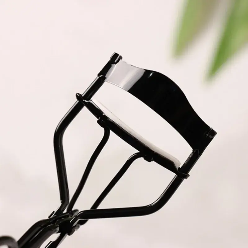 Thumbnail: 1pc Black/Silver White Curl Eyelash Curler Stainless Steel Eyelash Cosmetic Make