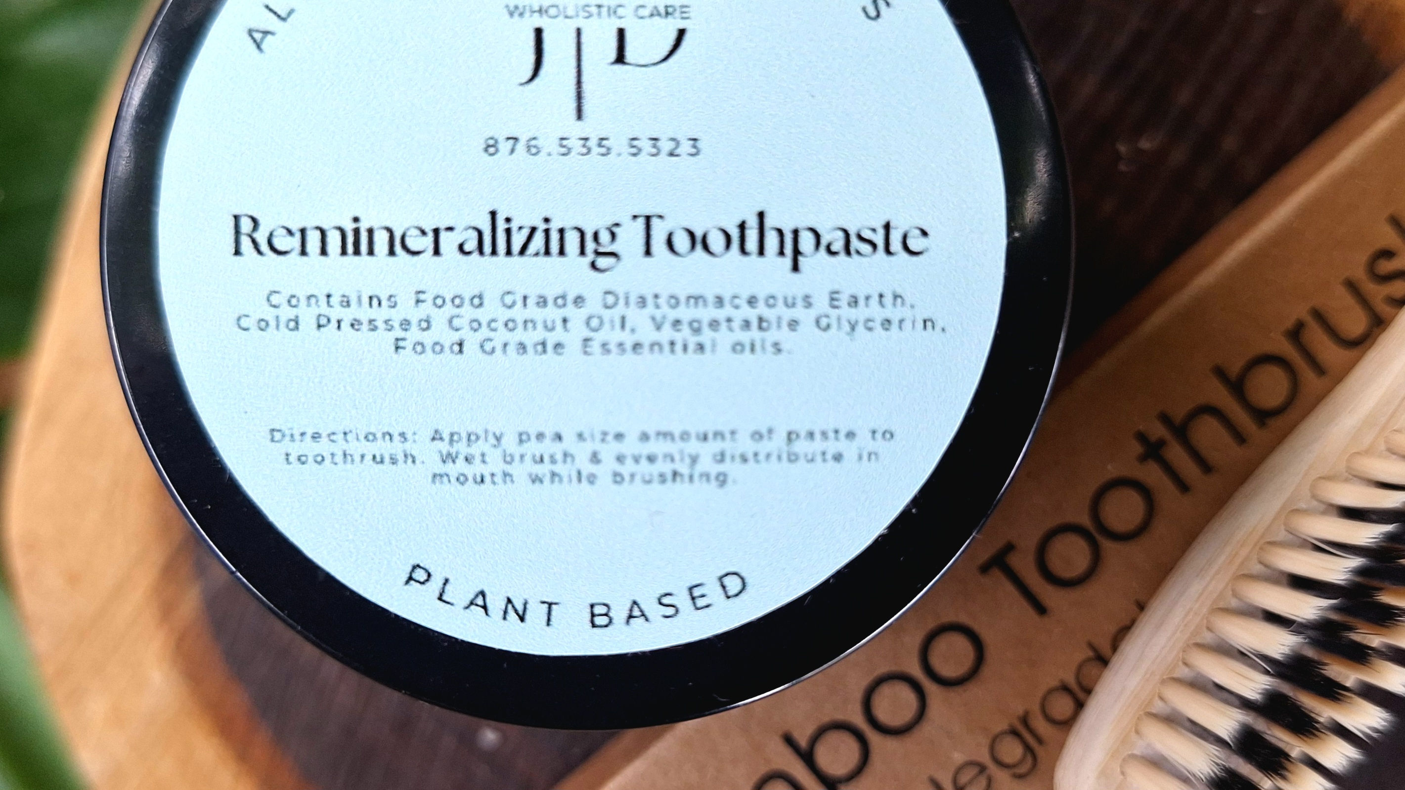 Natural Remineralizing Toothpaste