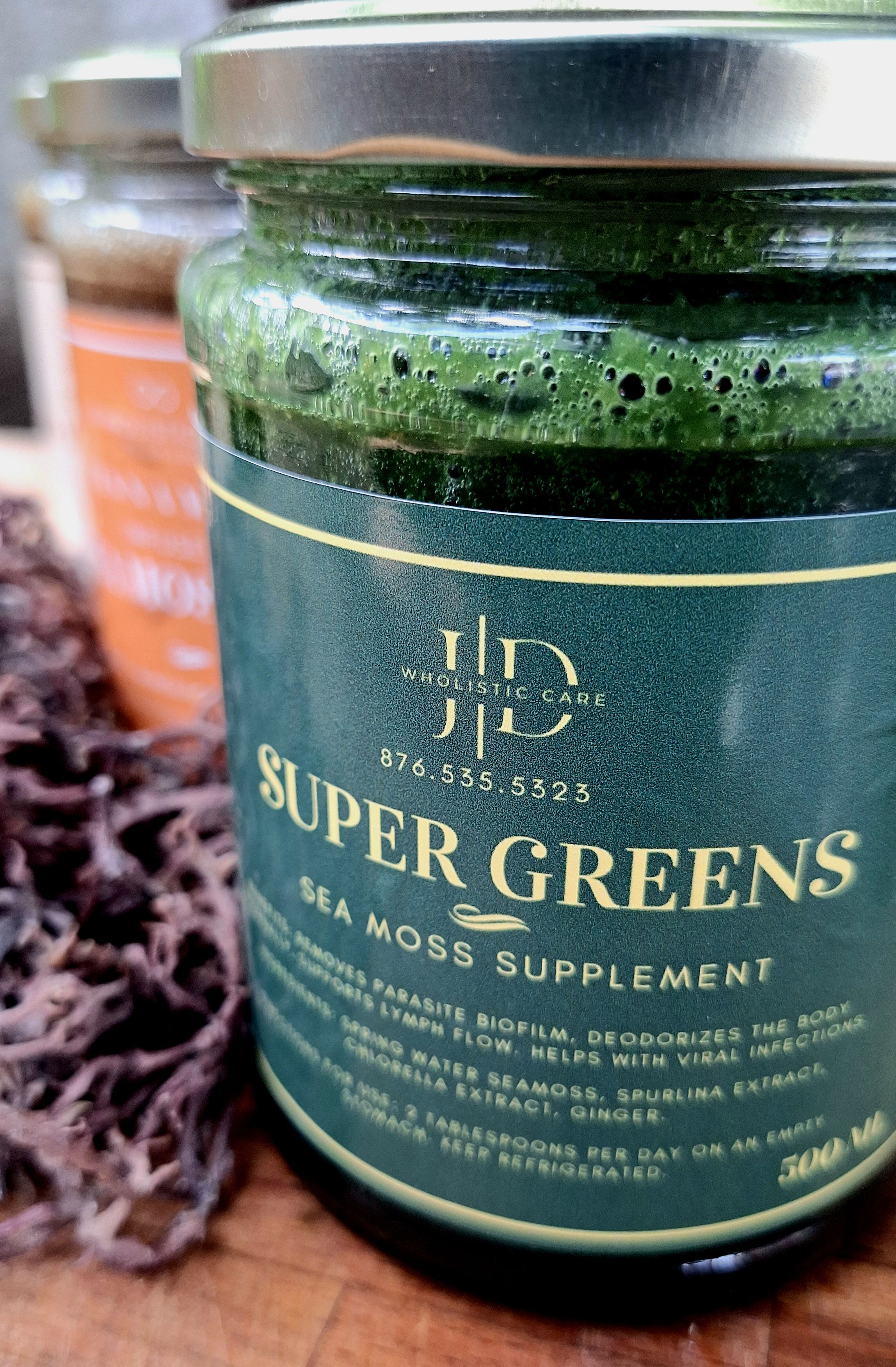 Super Greens Seamoss Supplement