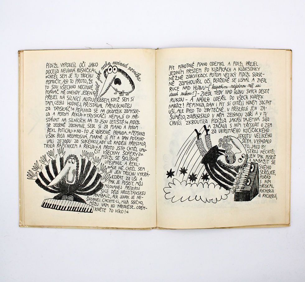 piano fou O Pidižilovi Velikém - Alois Mikulka