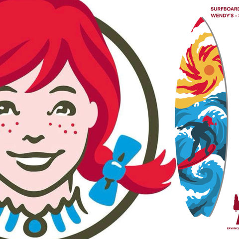 Wendy's Philippines - Surfboard Mural Project