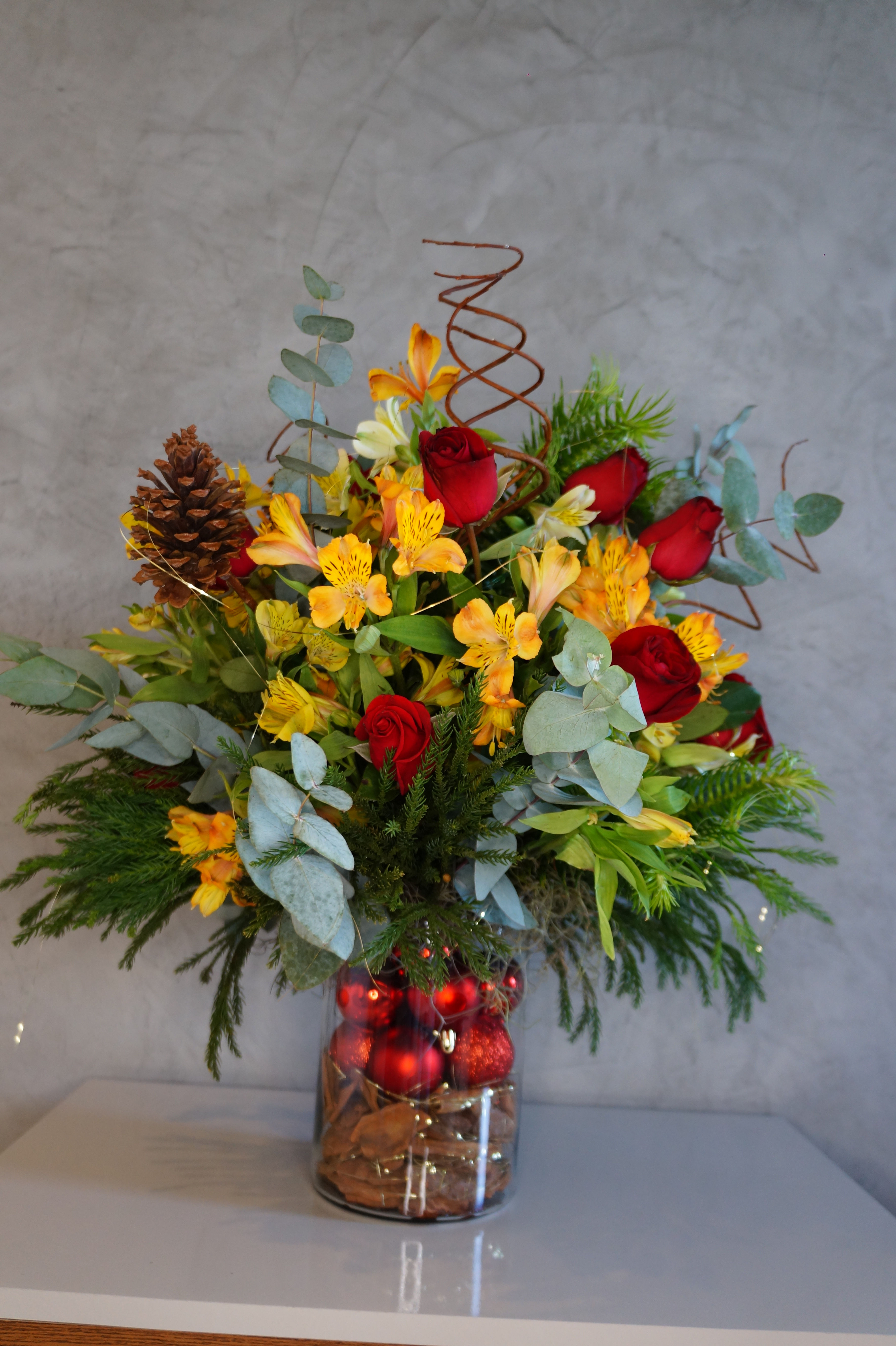 Arranjo Flor de Corte - Especial Natal
