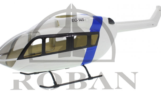 450 EC-145 white blue