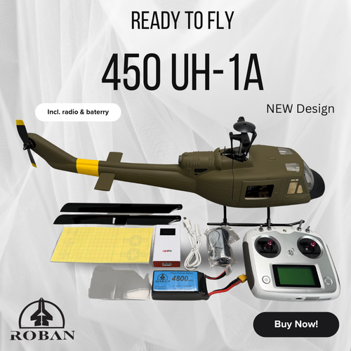 450 RTF UH-1A 