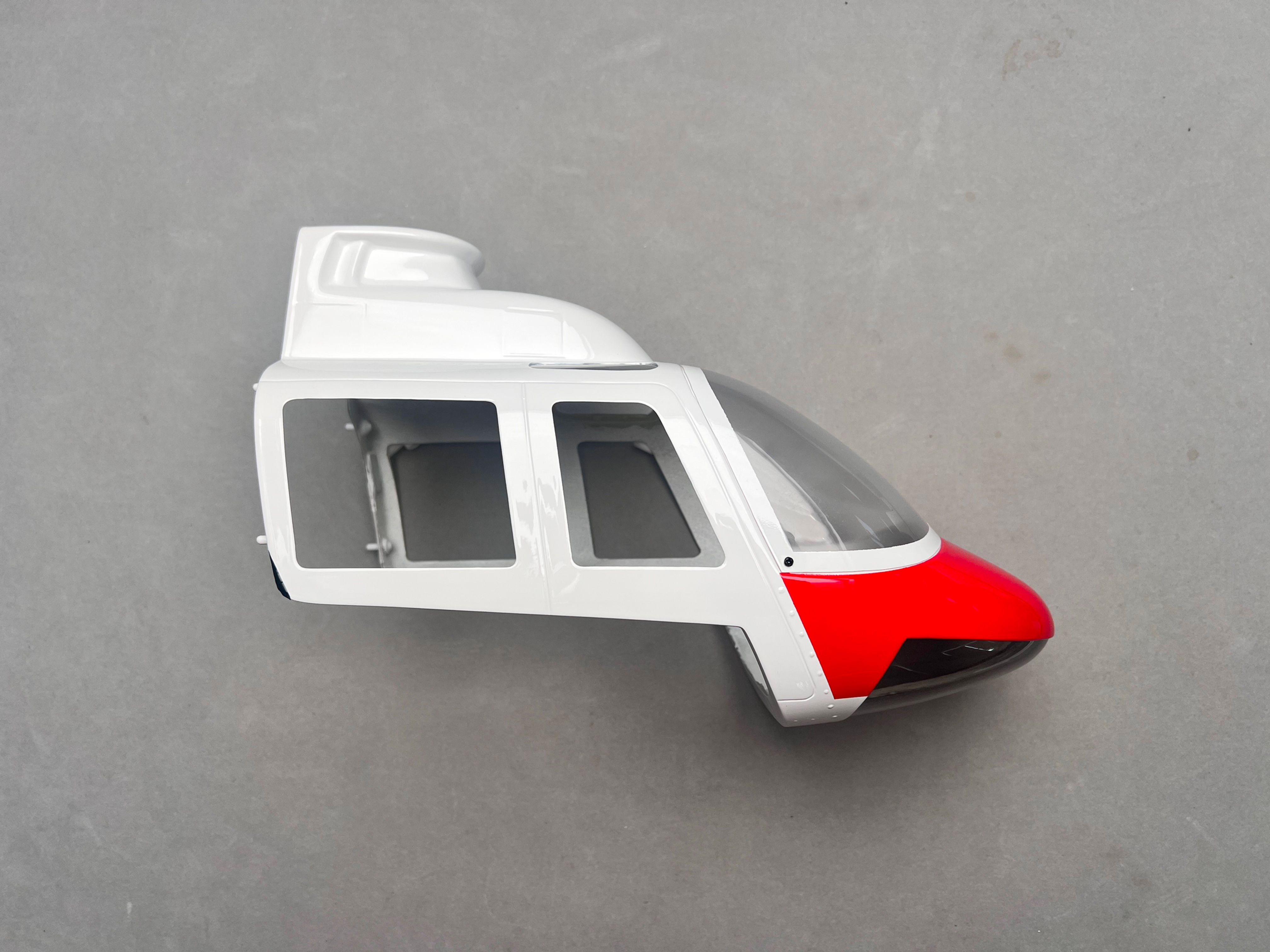 BE470LPJ001-CF - 470L BELL206 N485DF canopy