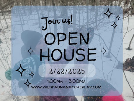 Discover the Magic of Outdoor Learning at Our Winter Open House! 🌳🌿