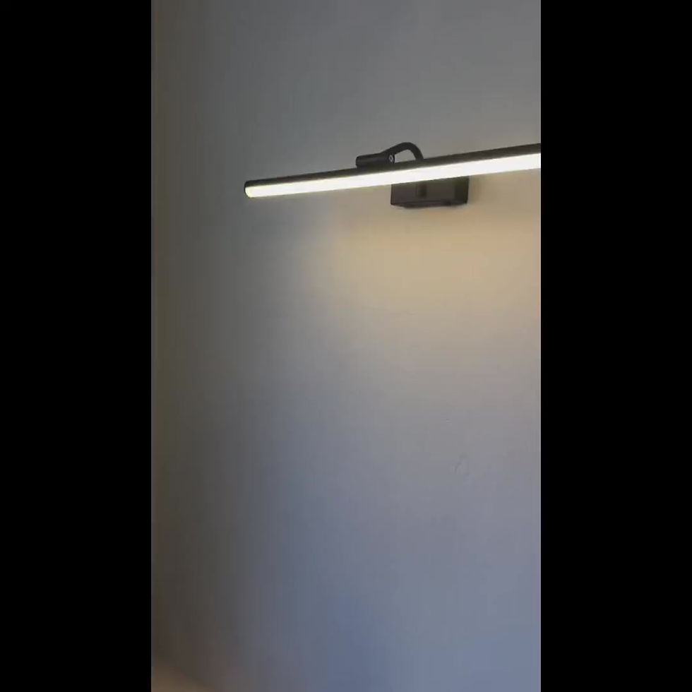 Miniaturbild: Wiederaufladbare LED Wandleuchte, kabellos, Wandbeleuchtung, indirektes Licht