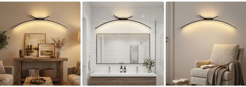 Miniaturbild: LED‑Wandlampe 60 cm mit geradem Design