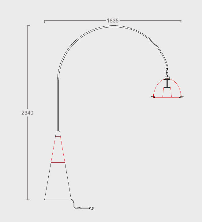 Thumbnail: Pieta Floor Stehleuchte