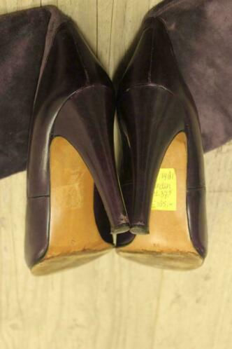 Thumbnail: Casadei - paarse laarsjes, maat 37,5