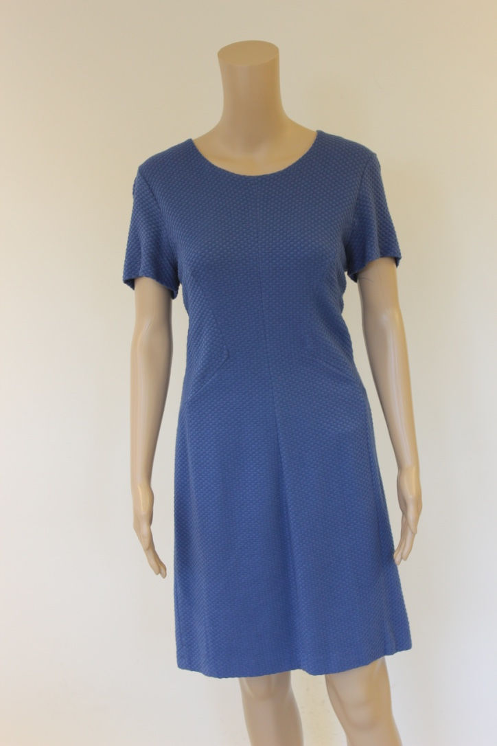 Marc Aurel - Blauwe jurk, maat 42