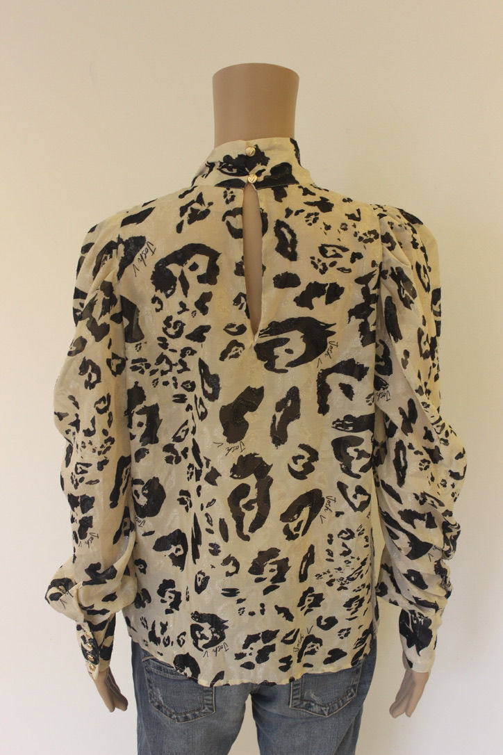 Thumbnail: Josh V ecru/zwarte top maat S