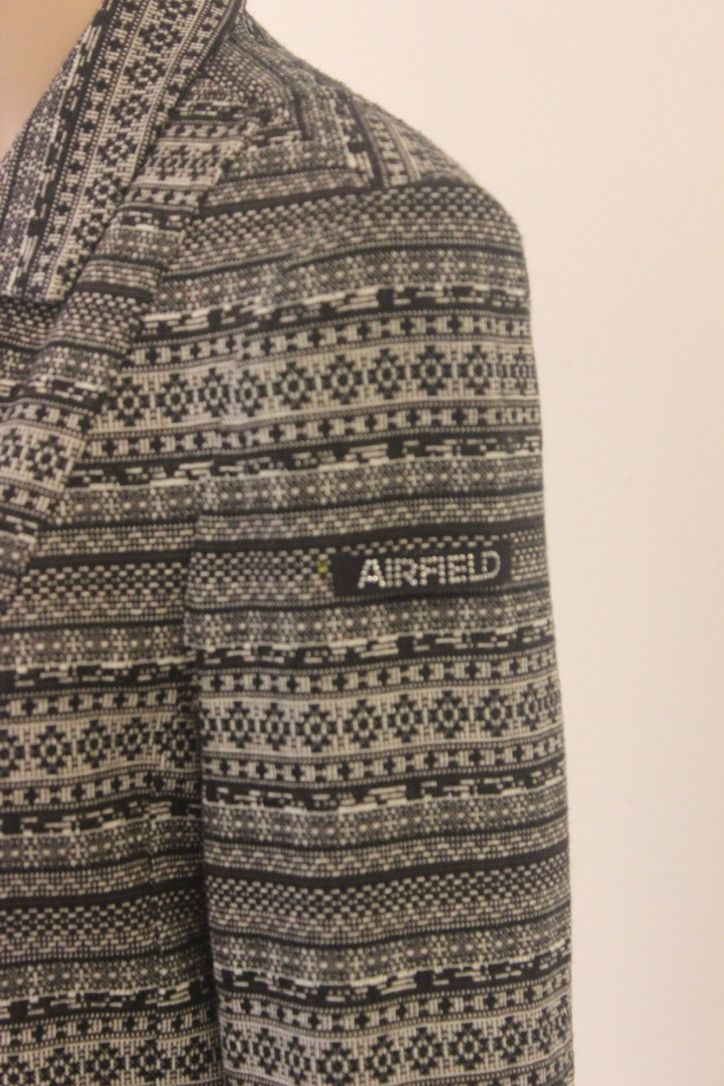 Thumbnail: Airfield zwart/roomwit/bruin pakje in maat 42/maat 44