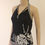 Thumbnail: Marlies Dekkers zwart/witte top maat L (maat 38/40)