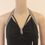 Thumbnail: Marlies Dekkers zwart/witte top maat L (maat 38/40)