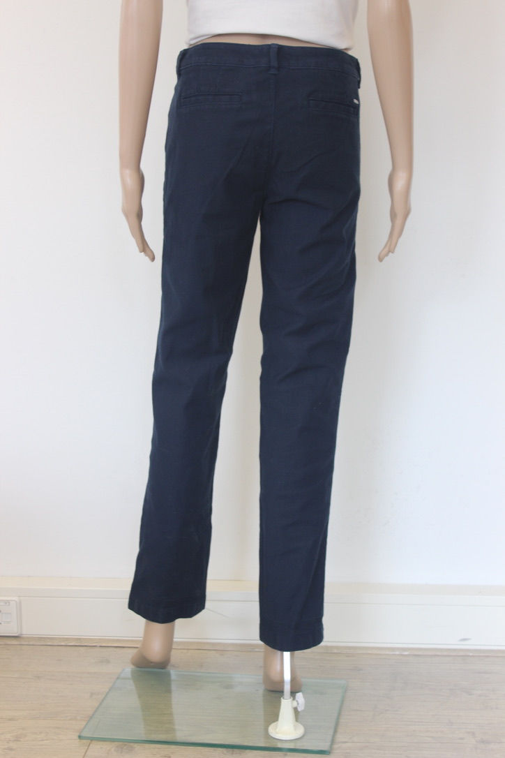 Thumbnail: Tommy Hilfiger donkerblauwe broek maat 38