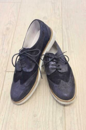 Manfield - blauwe schoenen, maat 40