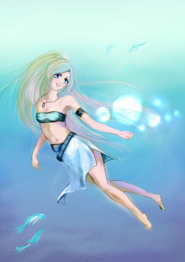 初のデジタルイラスト