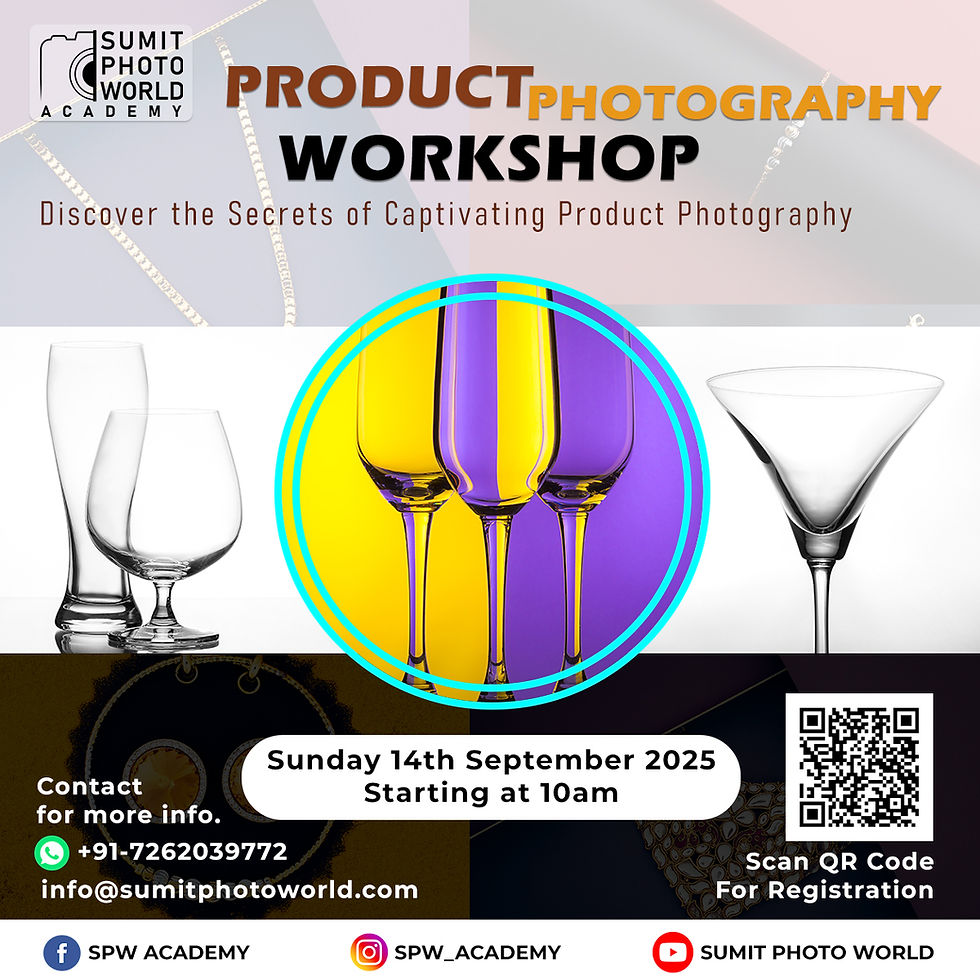 Product Photography Workshop