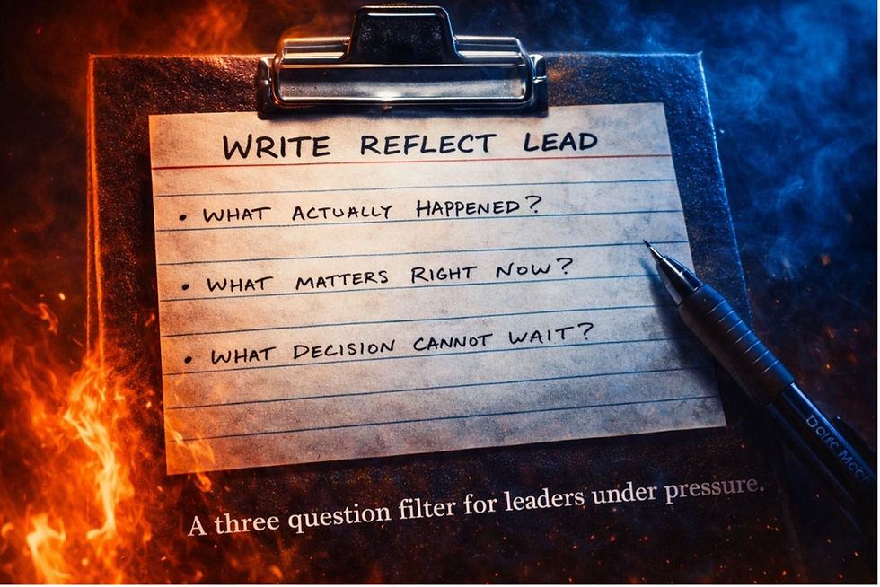 Reflection journal prompts.