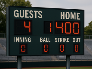"It’s The Bottom of the 25th, and the Score is 4 to 400."