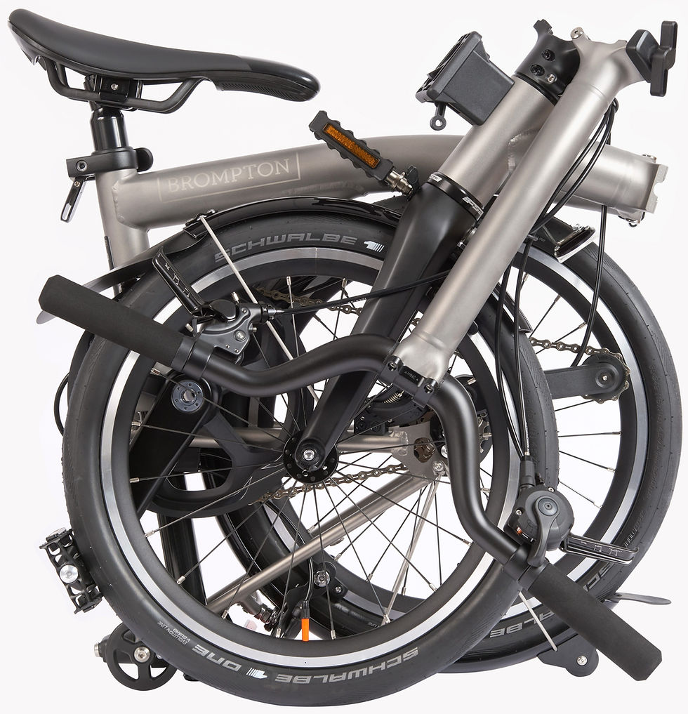 Thumbnail: Brompton T Line Folding Bike - 4-Speed 2026 