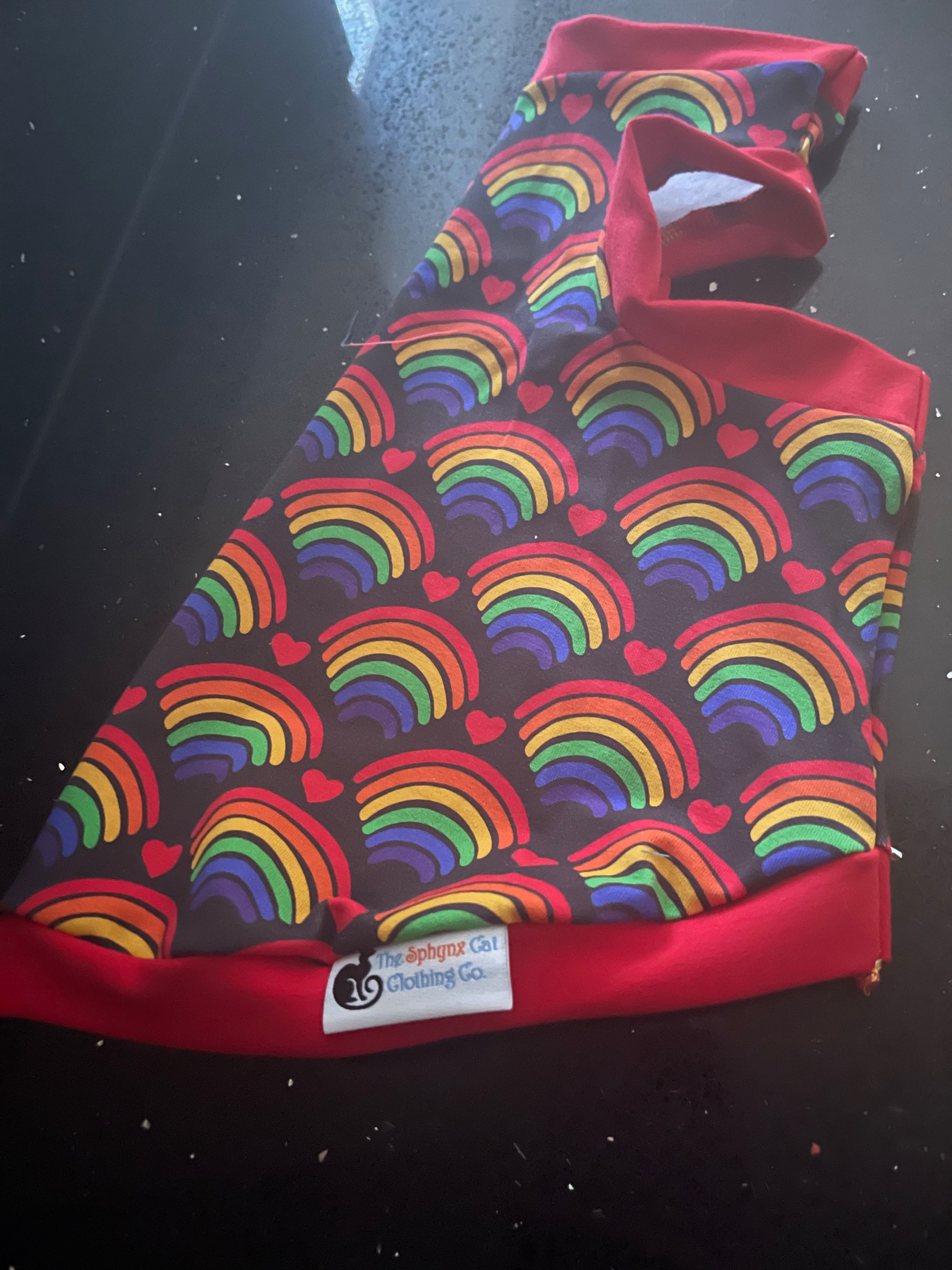 Rainbows and Hearts.